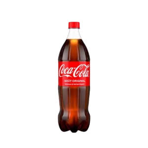 Bouteille de Coca-Cola 1,25 L – disponible chez Pizza Tassoni à Gratentour