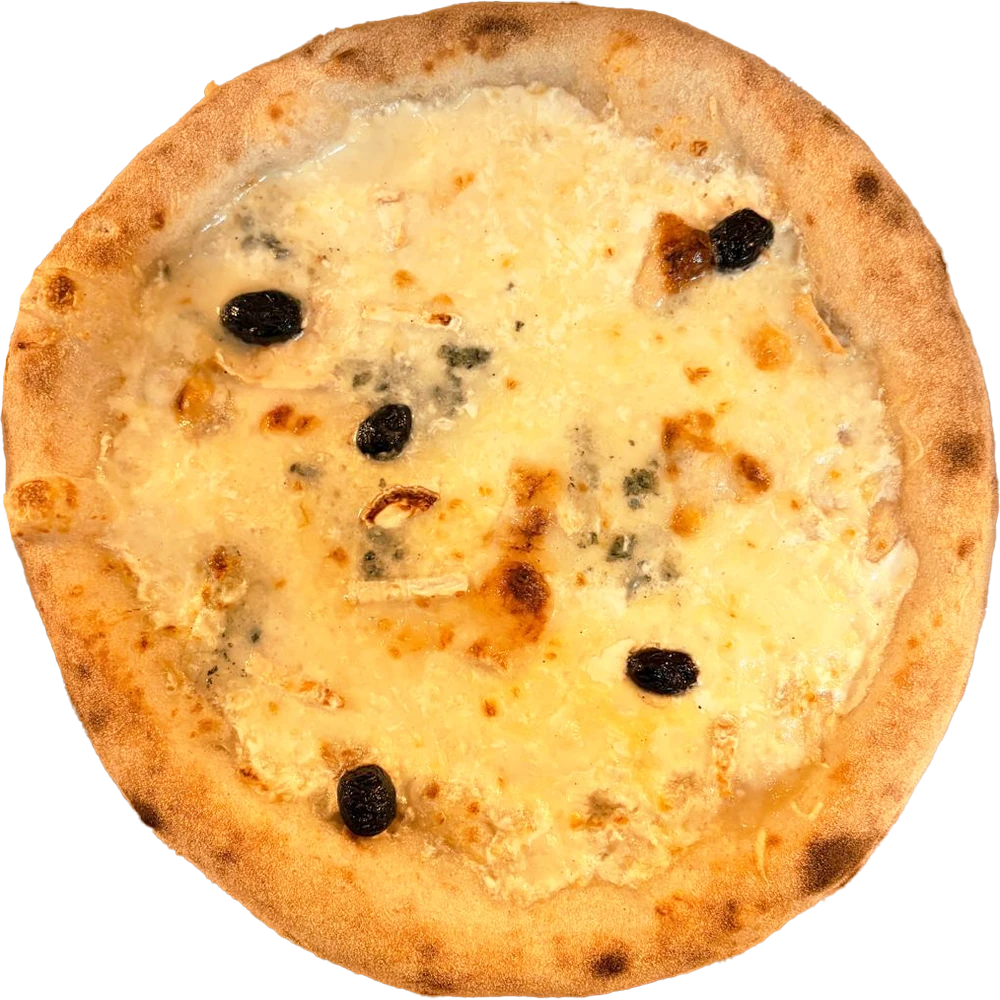 Nos Pizzas – Pizza Tassoni à Gratentour | À emporter & livraison 11 4 Fromages – Fondue de plaisir à Gratentour